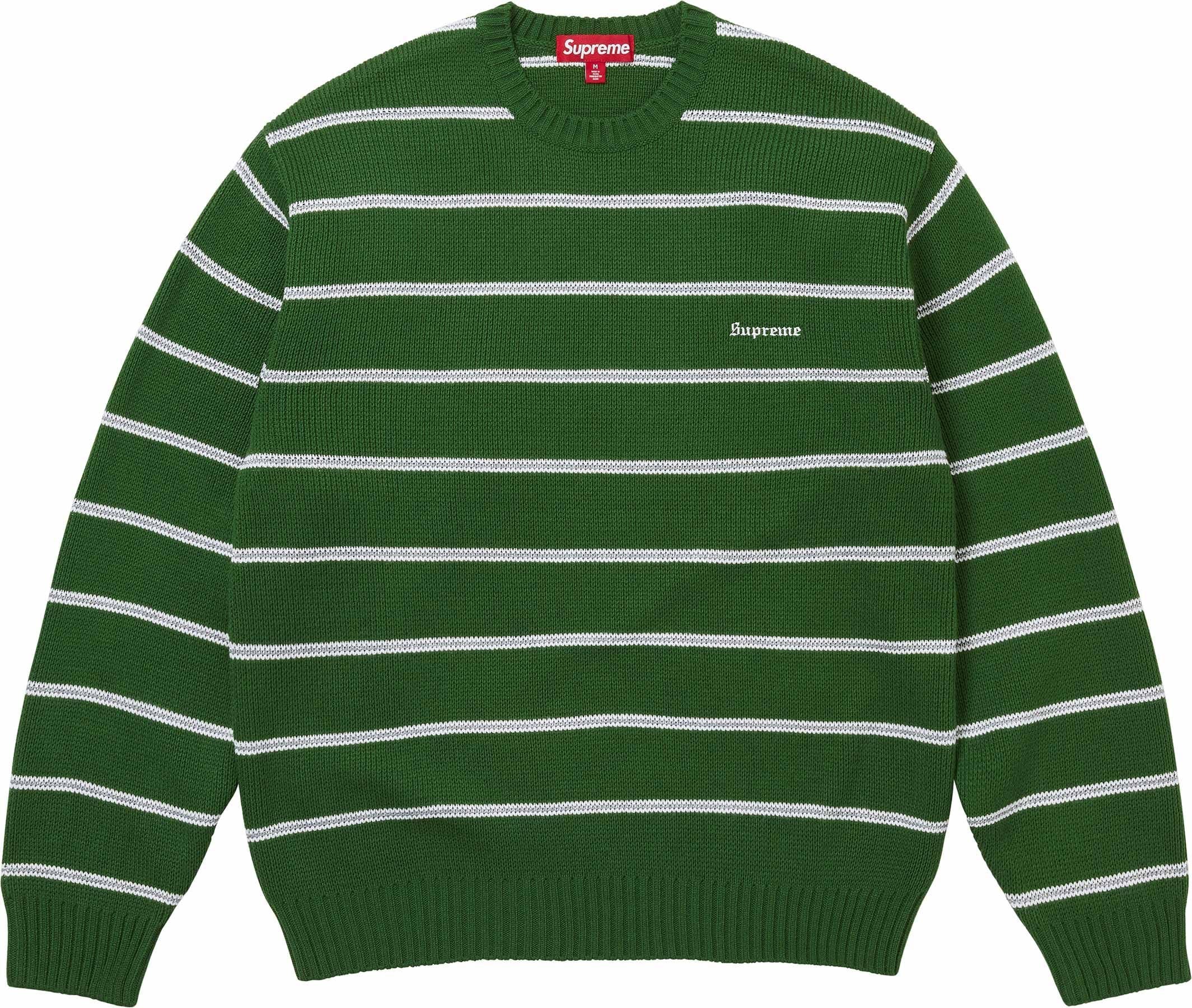 Metallic Stripe Sweater view 2